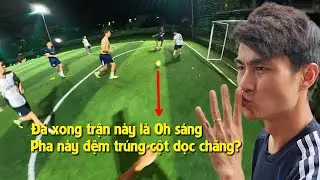 THY FREESTYLE đá bóng 5vs5 lập POKER bàn thắng vừa vô sân là đội ghi 7 bàn liên tiếp
