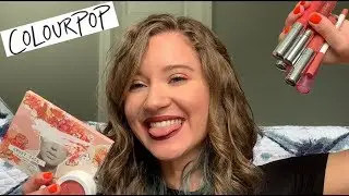 MY FIRST COLOURPOP PURCHASE! | Sweet talk, Just A Tint, & Ultra Matte Lips