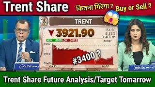 Trent Share kyu gir raha hai ?/Hold or sell ?Future Analysis/Trent share latest news,target Tomarrow