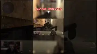 How does he still think this is lag😂#gaming #counterstrike2