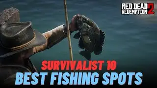RDR2 - Best Fishing Spots ( Survivalist 10 )
