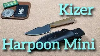 Kizer Harpoon Mini - TOP EDC Fixed in CPM 3V und PEI im Budget Bereich - tolles Upgrade zum Harpoon