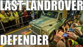 Last Landrover Defender rolls off production line