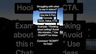 What to say on video #tuatt #videotips #videotipsforrealtors #socialmediaforbusiness