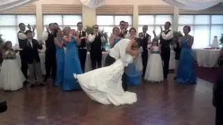 Wedding party i got a feeling dance