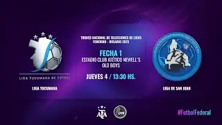 Torneo Nacional Fem. de Selecciones de Ligas 2025 - Rosario - LIGA TUCUMANA vs LIGA SANJUANINA