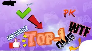 Первый топ-1 в Mini royale 2
