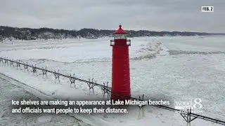 Public safety experts warn of ice shelves