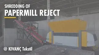 Efficient shredding of paper rejects – energy production with UNTHA