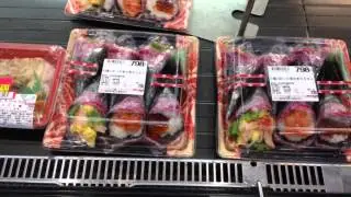 Supermarket shopping Aeon store Shima Fukuoka - Japan in 30 seconds.HD