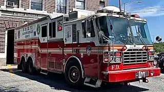 *Rare* FDNY hazmat 1 (spare) and second piece responding