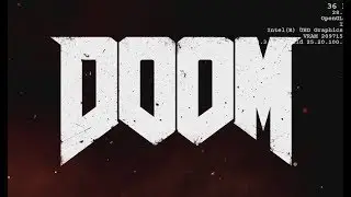 DOOM (2016), Intel UHD 620, 8130u, 70% res. scale,- notebook 720p48