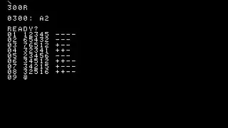 Mastermind (1976, Apple I / Apple 1) Gameplay #apple1