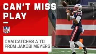 Former QB Jakobi Meyers Hits Cam for a Trick Play TD Pass!