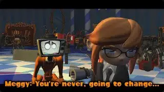 Meggy Is Distrustful With TV Puzzleman In The End (Full Scene Complete) (Video credits to @SMG4)