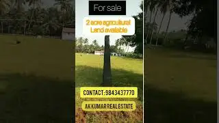 2 acres for sale  CONTACT:9843437770 #land #farm #farmland #landforsale #landsale