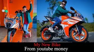 My New Bike From Youtube Money || Real Fools Vlog