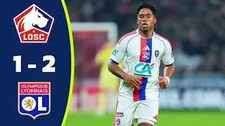 Endrick Goal! Lille vs Lyon 1-2 R&eacute;sum&eacute; | Coupe de France 2025-26 Highlights | LOSC vs OL