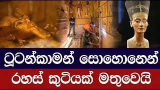 ටූටන්කාමන් සොහොන් ගැබෙන් රහස් කුටියක් මතුවෙයි