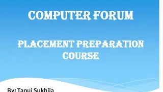 Video 15 Placement Preparation Interview Puzzle