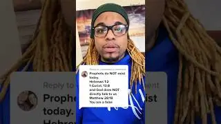 DEBUNKING the belief that prophets DO NOT EXIST today