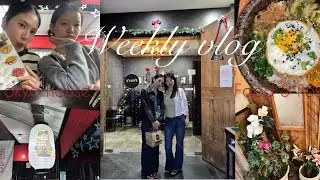 Week; friends // food and more🥤🧣