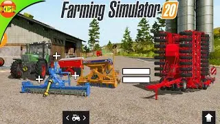 Selling 4 Tools For HORSCH PRONTO & New Mower Finally! Animals Farm FS20 #6 - Handcam