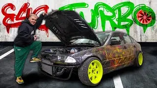 OTO M&Oacute;J NOWY DRIFTOW&Oacute;Z! BMW e46 TURBO gotowe! - pierwsze odpalenie, pierwsze testy
