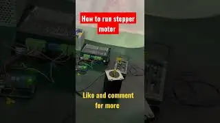 stepper motors #aurdino #diyprojects #motordriver #diy #how to run stepper motor #smps #robot #3d