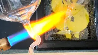 fire vs glass. The luxury glass #shorts