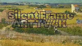 2 Hours of Silent Frame art tv: Fields of Silence wallpaper 4K