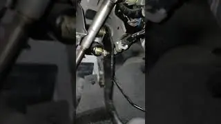 brake booster vacuum leak,not a good thing to have.