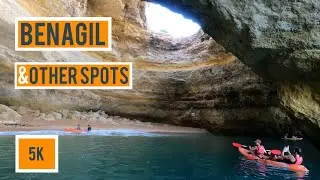 STAND UP PADDLE (SUP) or PADDLE BOARDING at BENAGIL - ALGARVE, PORTUGAL |5k|