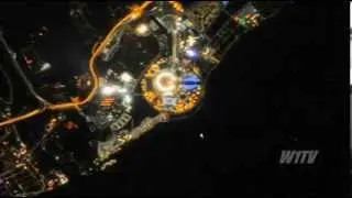 Sochi's Olympic Flame Seen From the International Space Station #W1TV