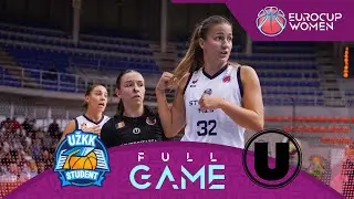 Qualifiers | UZKK Student v Universitatea Cluj | Full Basketball Game |  EuroCup Women 2025-26