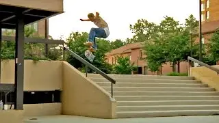 Kickflip Boardslide a KNOBBED Handrail!