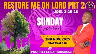 PRAISE AT MIRACLE // THEME: RESTORE ME OH LORD PRT2 PROPHET ELIJAH MBABAALI