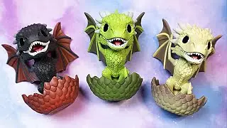 ECCC Game of Thrones Dragon 3 Pack | Barnes and Nobel Exclusive | Funko Pop Review