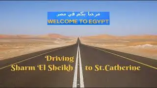 Driving Sharm El Sheikh to St. Catherine Sheikh Mousa Bedouin Camp Sinai