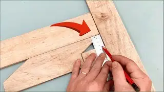 Stop Measuring Wood the Old Way! Use This 1 Minute Trick for 100% Accurate Joints