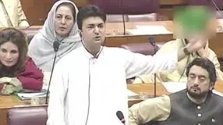 National assembly mein Murad Saeed ki taqreer ke duran opposition ki naray bazi