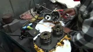 How to tear down a hydrostat and how to make it backup faster old style Cub Cadet part 5