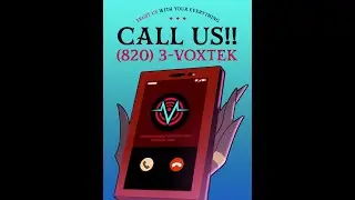 VoxTek Phone Number All Lines (Hazbin Hotel Season 2 Promo)