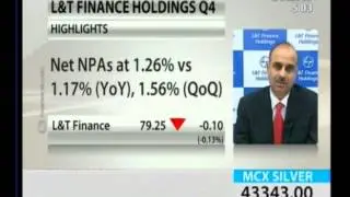 April 25, 2013 - NDTV Profit - FY 2013 Results of L&T Finance Holdings