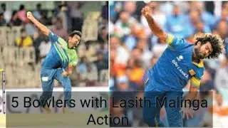 5 Lasith Malinga Bowling Action Bowlers In Real Cricket 20