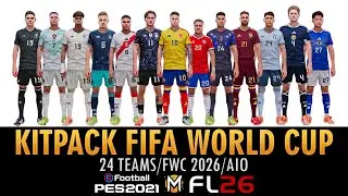 НАБОР ФИФА МИРА 2026 V3 ➠ PES 2021 и FOOTBALL LIFE 26