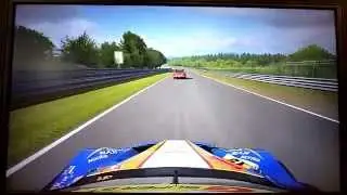 GT5 SuperGT AI Roof Replay Lexus Weds Sport IS350 on N&uuml;rburgring