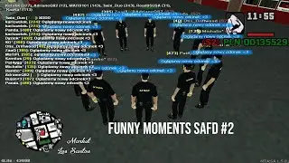 FUNNY MOMENTS ze służby SAFD #2 | MTA 4LIFE