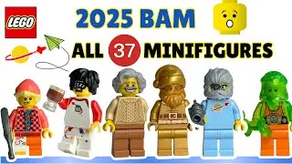 LEGO 2025 BAM (Build A Minifigure) - All 37 Minifigures Complete Guide