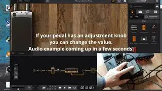 Amplitube 5 with Midi Expression pedal